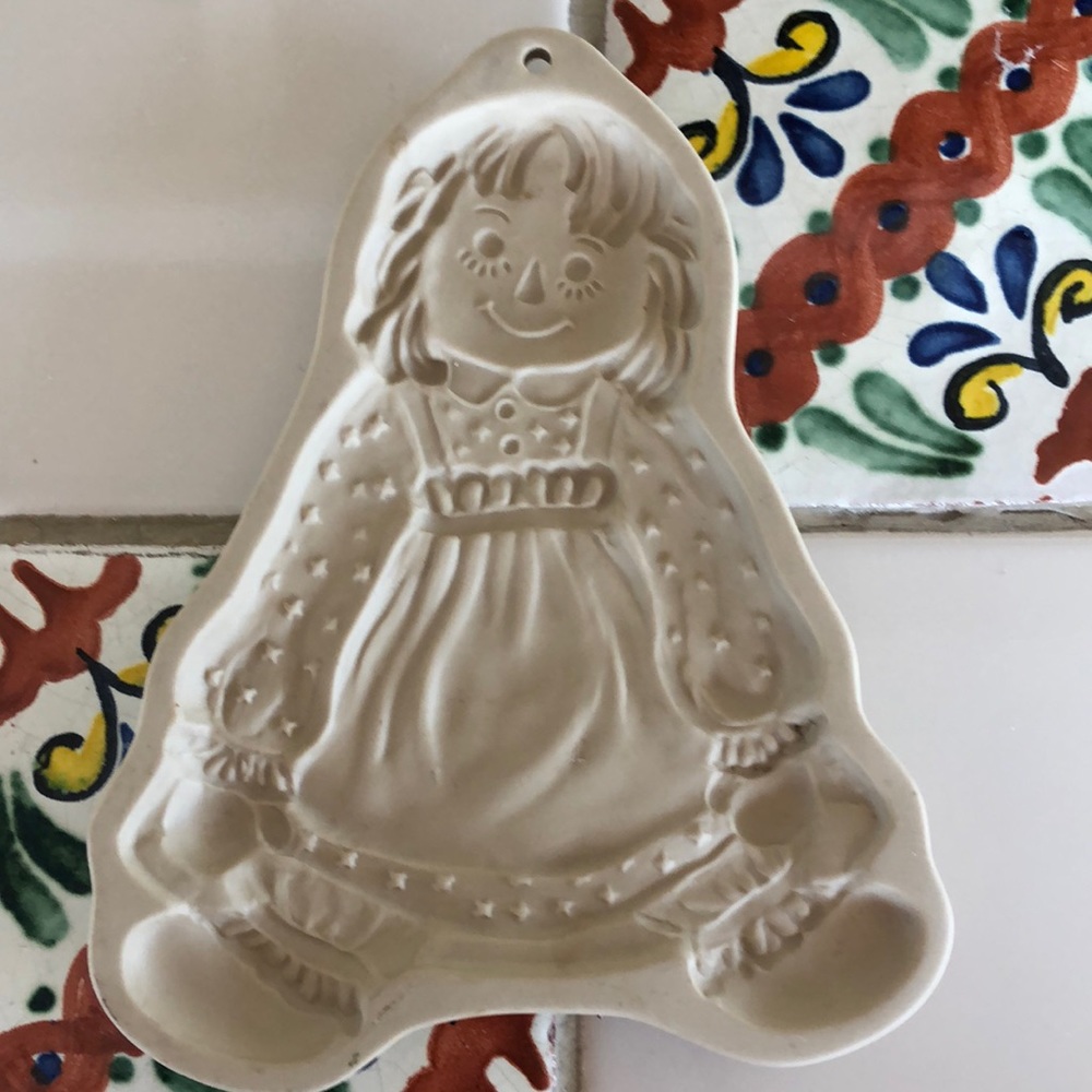 1985 raggedy Ann cookie presse